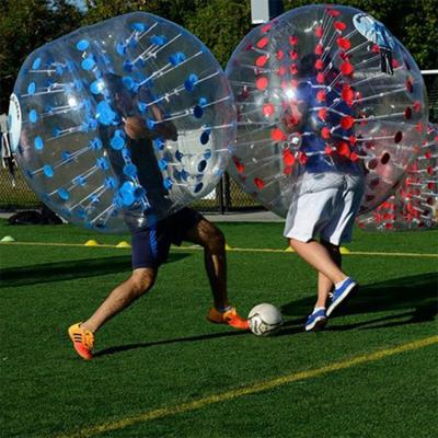 China Outdoor Entertainment Customized Outdoor Grass Team Building Games 0.8mm PVC Inflatable Bumper Ball For Wholesale for sale