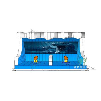 China Outerdoor Amusement 2023 Hot Sale Wholesale Double Inflatable Mechanical Surfboard Surf Simulator Rides Game For Sale for sale