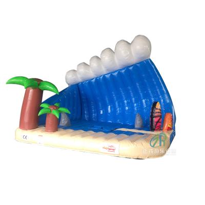 China Outdoor Entertainment Fun Water Toys Indoor Outdoor Party Games Good Quality Single Inflatable Surf Simulator For Sale for sale