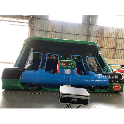 China Outerdoor Amusement 2023 Ips Shooting Arena Interactive Game Inflatable Shooting Gallery Game for sale