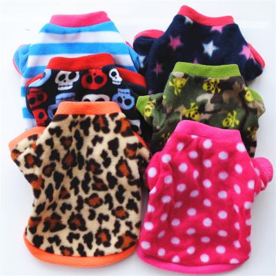 China Dropshipping 24 Colors Winter Viable Dog Cat Puppy Clothes Vests Clothing Dog Fleece Cooling Jacket for sale