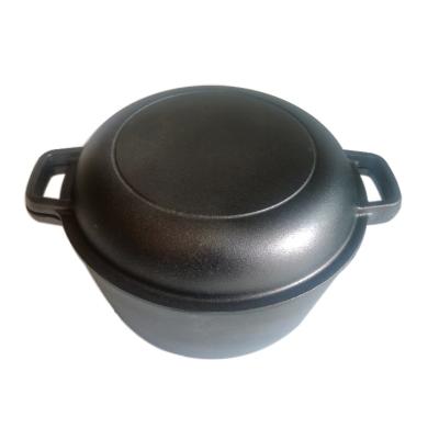 China Viable Pre-Seasoned Sauce Pan Frying Pan Vegetable Oil Cast Iron and Cast Iron Grill Pan for sale