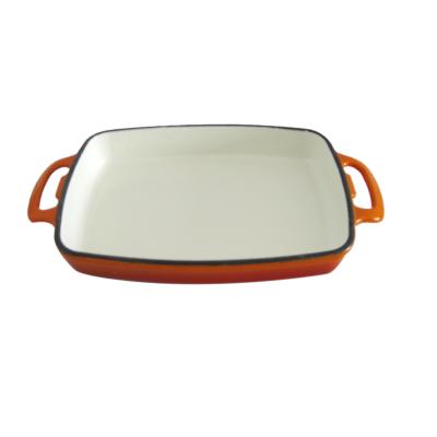 China Wholesale Disposable High Grade Enameled Cast Iron Nonstick Pan Frying Pan Grill for sale