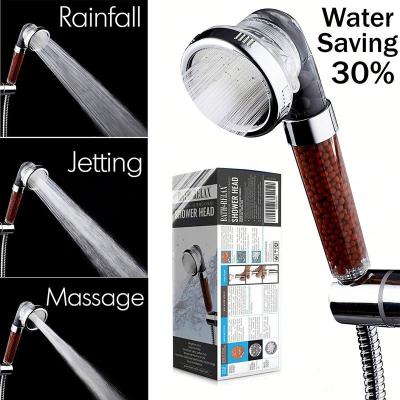 China No Needless Private Label Stone Chuveiro Eco Jet Shower Spa Head Mineral Water for sale