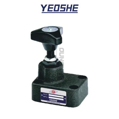 China Industrial One Way Hydraulic Tooling Taiwan YEOSHE Power Control Valve SRCG SRG-06 SRG-03 10 Flow Control Valve for sale