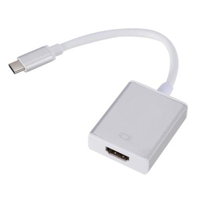 China Aluminum Alloy Shell Type C USB3.1 to Projector TV Split Screen HDTV Adapter Cable Mac Book for sale