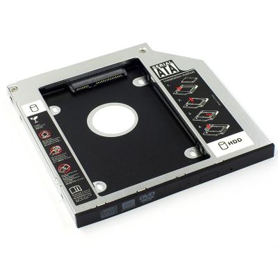 China Plug and Play 2nd Optical Bay HDD Carriage Universal for 9.5mm CD DVD Drive Slot for sale