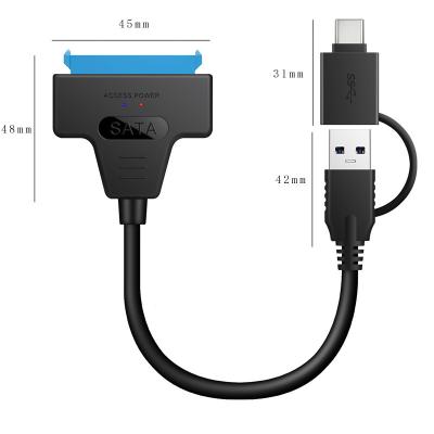 China Hot Selling Plastic USB 3.0/Type C to 2.5