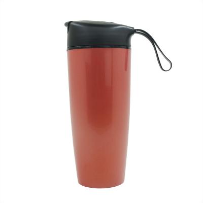 China Viable Coffee Mug With Lid Office Vacuum Stainless Steel Insulation Travel Mug Business A Grade Ceramic Portable Mug for sale