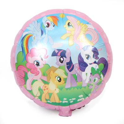 China 18 Inch Cartoon Unicorn Balloon Kids Birthday Party Unicorn Balloon Party Decor / Gifts for sale