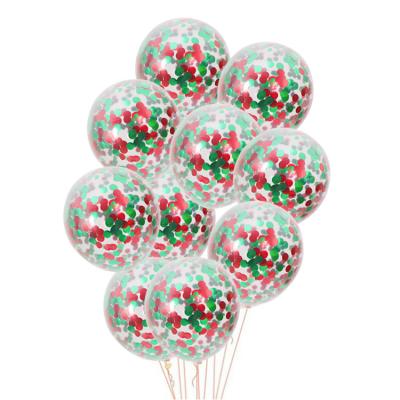 China Holiday Decoration Yiwu Supermarket 12 Inch Party Decoration Latex Glitter Balloons for sale