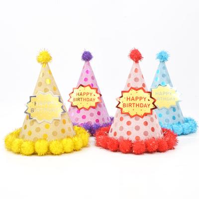 China Stock Party Paper Hats Birthday Supplies Favor Decorations Birthday Party Supplies Sets Birthday Paper Party Hats for sale