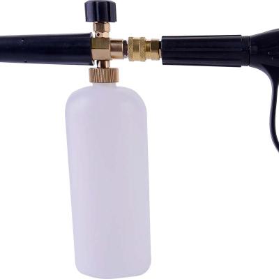 China Critical Cleaning Seal Snow Foam High Pressure Bottle / Pressure Gun 3000PSI Residue Free Car Wash for sale