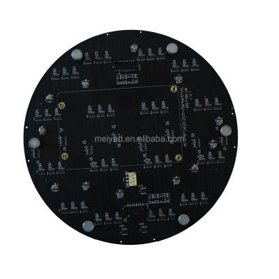 China Indoor 5050 SMD RGB LED Module Tricolor Round Plate For Advertisibg Billboard for sale