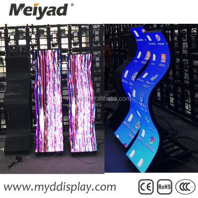 China High Flexibility P2.5/P3/P4 Indoor LED Module LED Flexible Screen Display for sale