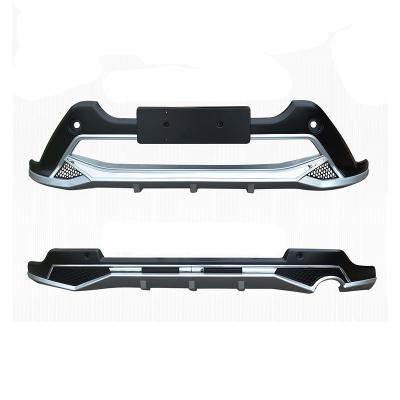 China Plastic Fit For Toyota RAV4 RAV-4 2016-2019 Front+ Rear Bumper Guard for sale