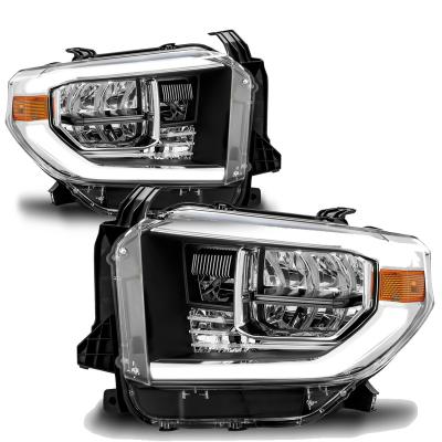 China ABS+PC+PMMA Auto Car Headlight For Tundra Headlight For 2014 2015 2016 2017 2018 2019 LED Head Lamps for sale