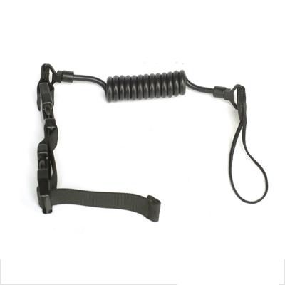 China Durable Adjustable Military Seat Belt Strap Spring Retention Reel Reel Gun Rope Sling For Hunting for sale