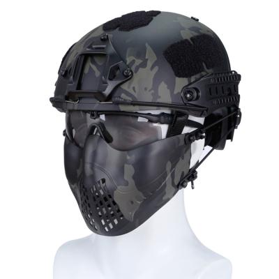 China Half Face Protective Hunting Paintball Airsoft Fast Helmet Guard Military Tactical Outdoor Fit for sale