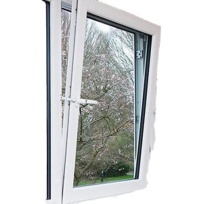 China Magnetic Aluminum Casement Window Screen European Style With Screen Frame Aluminum Casement Window for sale