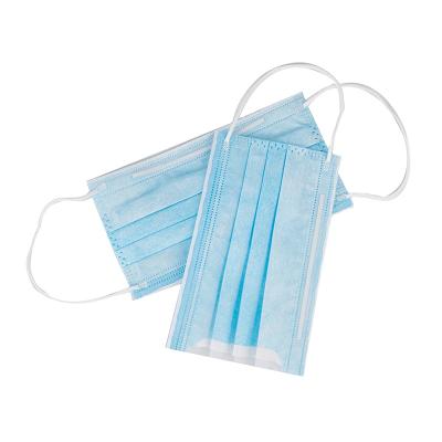 China Medical Nursing Face Mask 3 Layer Disposable Medical Face Mask CE Certificate With Earloops for sale