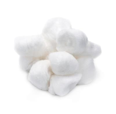 China Soft Touch OEM Gauze Ball Raw Cotton Balls Alcohol Surgical Sterilized Synthetic Dental Cotton Balls With High Absorptivity Whiteness for sale