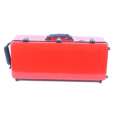 China Popular red double trumpet even double trumpet case for sale