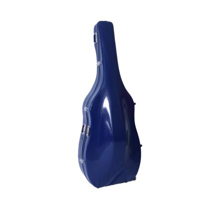 China The double bass 3/4 and 4/4 of the double bass box is thickened and anti-scratch moisture-proof fiberglass double bass box for sale