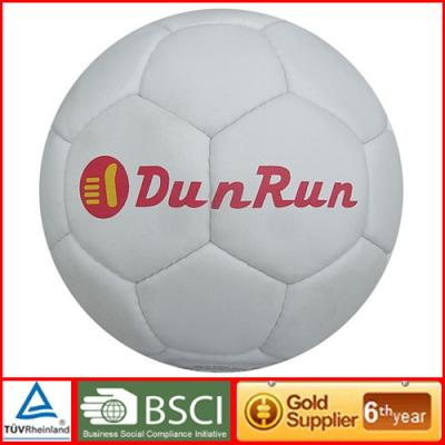 China Hand stitched PU Leather simpleness Soccer Ball for sale