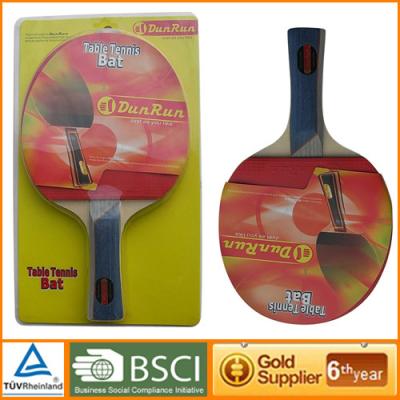 China Rubber sporting Table Tennis Bat 7 ply  for sale