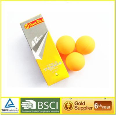 China OEM sports celluloid Ping Pong Ball , children 1 star table tennis ball for sale