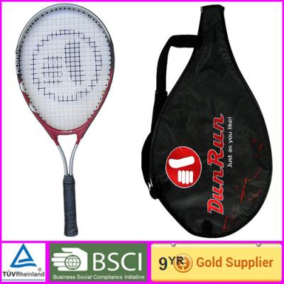 China Pvc-dekking 3/4 van het het tennisracket van greepjonge geitjes grafiet voor de knuppel van het opleidingstennis Te koop