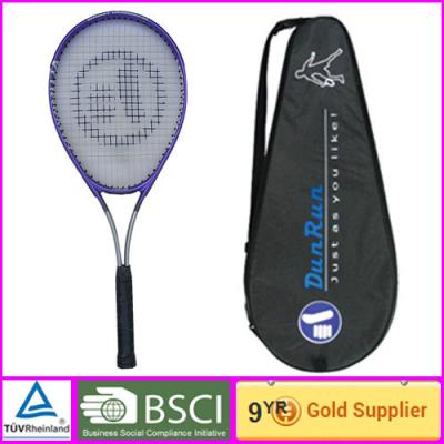 China Aluminum frame Graphite Carbon Tennis Racket for outdoor entertainment for sale