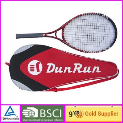 China Red PU grip Carbon Alloy Graphite Tennis Racket , sporting tennis paddle for sale