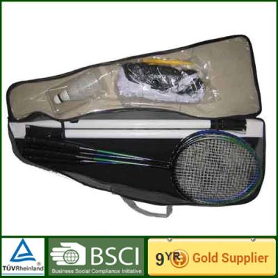 China Professional muti color Badminton Rackets for entertainment with carry bag for sale