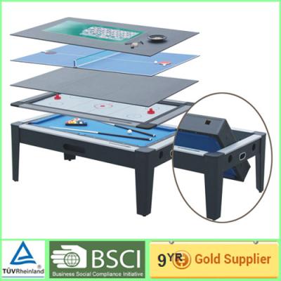 China Muti color entertainment Foosball Table in Pool / Air Hockey / Roulette Table for sale