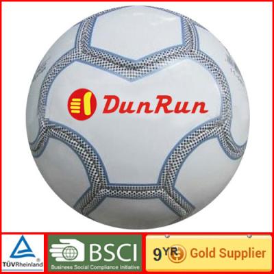 China Durable 5# Boy Leather training Soccer Ball / Hand stitched youth football for sale