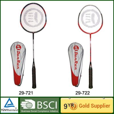 China Aluminium frame Professional Badminton Rackets , kids adult badminton racket 665mm ± 1mm for sale