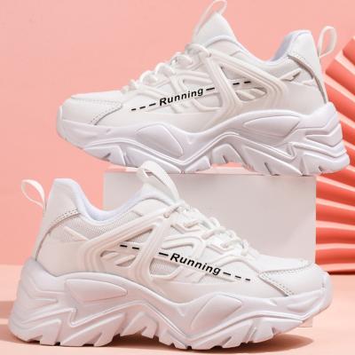 China Fashion Trend 2022 Custom Brand Design Trendy Hot Selling Sport Casual Sneakers Popular Chunky Style Shoes for sale