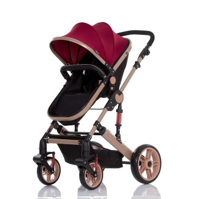 China High Quality Cheap Travel Baby Stroller Canvas Outdoor Pram On Sale For Baby Boy for sale