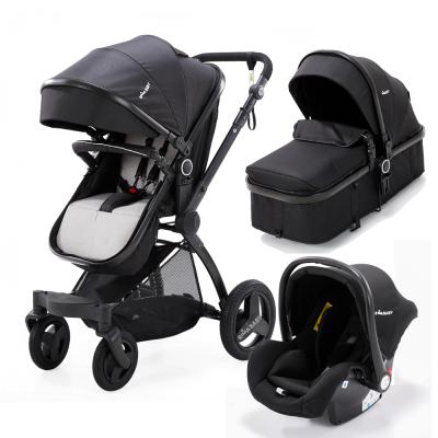 China Super Canvas Suspension Rima Baby 3 IN 1 Travel System Baby Stroller China Manufacturer for sale