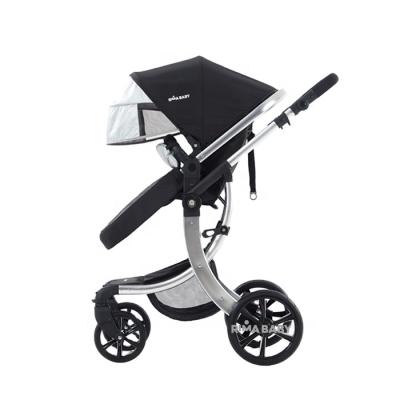 China Canvas Fabric Italian EN1888 And ASTM F833 RIMA BABY X01 China Standard Baby Stroller Pram 3 In 1 for sale