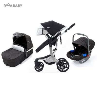 China 2021 Hot Sale Folding Baby Stroller Fashionable Lightweight Canvas Baby Stroller for sale