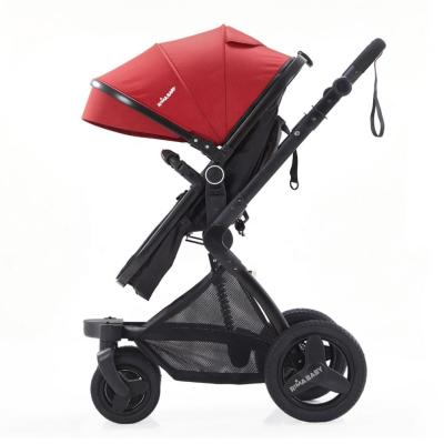 China The canvas hot sale high quality multifunctional three wheel electric baby stroller with flatbed for sale