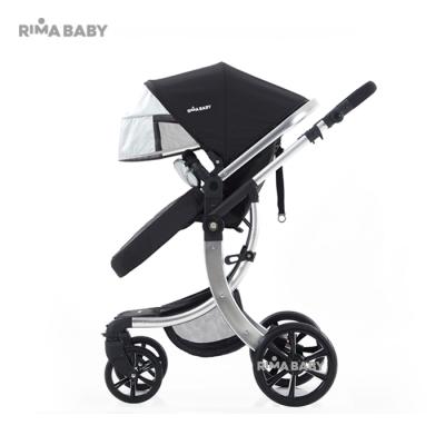 China Luxurious Full Canopy Canvas Manufacturer High Landscape Baby Stroller Stroller On Sale for sale