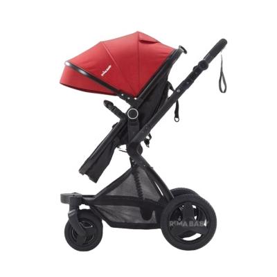 China Chinese Super Multifunctional Aluminum Suspension System Canvas Travel Stroller Baby Stroller for sale