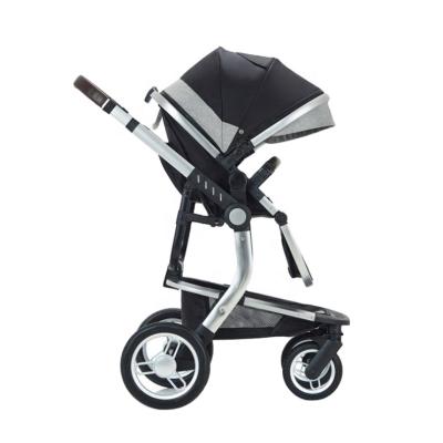 China 2020 canvas new model 3 in 1 egg shape travel trolley luxury baby stroller made in china for sale