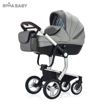 China Hot sale aluminum egg shape canvas pram foldable 3 in 1 baby stroller for sale for sale