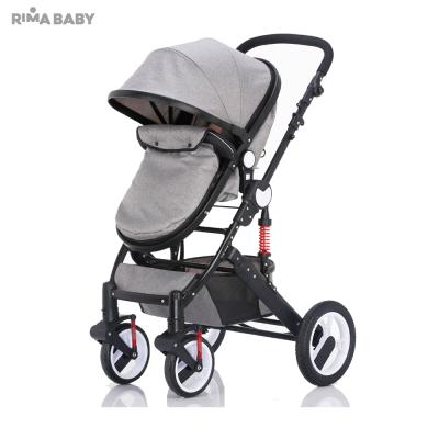 China Canvas manufacturer price 3 in 1 high grade price aluminum cheap baby stroller for sale