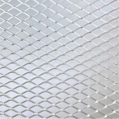 China Easy Installation Decorative Diamond Hole Aluminum Expanded Aluminum Sheet For Facade for sale